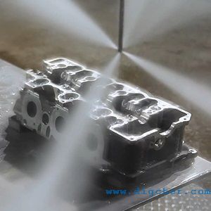 發動機缸蓋去毛刺（cì）機-發動機缸蓋全自動去毛刺設備