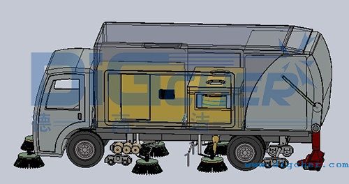 多功(gōng)能軌道(dào)槽清洗車