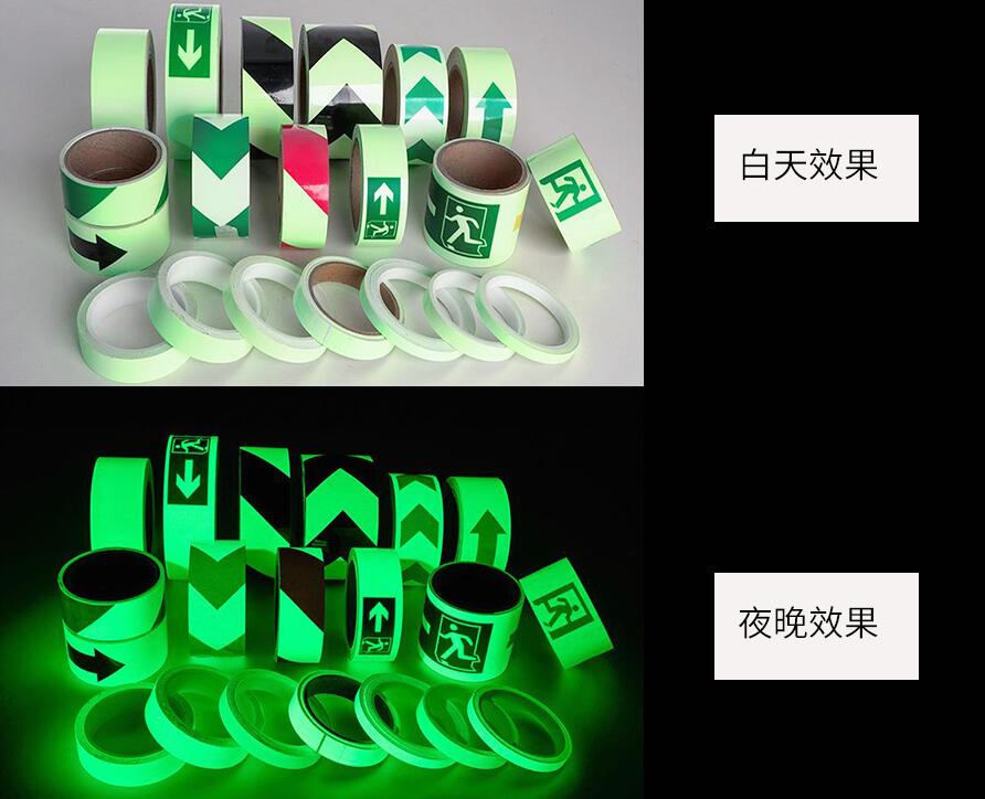 夜光膜白天夜晚（wǎn）對比效果