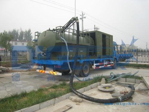 管(guǎn)道抽排清洗車